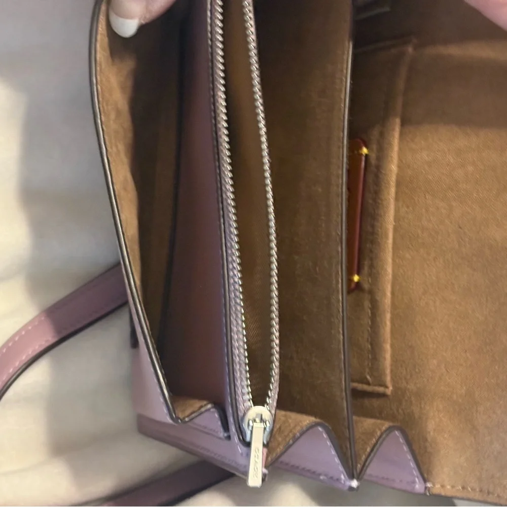 Coach mini Claire Crossbody with floral ,with mini wallet with umbrella - Picture 9 of 9